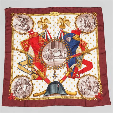 napoleon army hermes scarf|Hermes Napoleon scarf images.